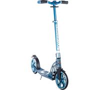 Trottinette En Aluminium Avec Mécanisme De Pliage Et Béquille-205 Mm-Réglable En Hauteur-Certifié Gs-Bleu