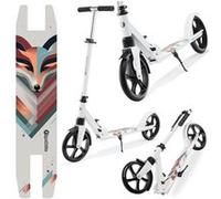 Trottinette Enfant 100Kg Max, Pliable- Amortisseur- Guidon Réglable 85-95cm - ABEC 7- Deck Antidérapant G
