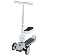 HyperMotion Draisienne/Trottinette 3 en 1 – Tricycle évolutif +1 an, Charge 50/20 kg – Bleue