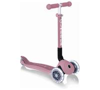 Trottinette enfant 3 roues Globber Junior Foldable Lights Eco Rose Berry