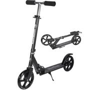 Trottinette Enfant Ados ROCKSTER HyperMotion (charge Max 100 kg) Pliable | Frein à Pied | Roue 200 mm| ABEC-7 Antidérapante | Noir