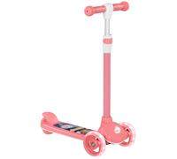 Trottinette enfant - AIYAPLAY - 3 Roues Lumineuses LED - Hauteur Guidon réglable -frein à Friction arrière de 2 à 6 ans Rose