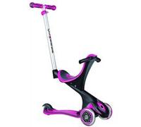 Globber Go Up Comfort Scooter Rose Enfants