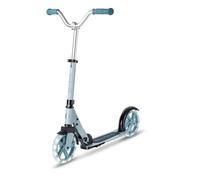 Trottinette enfant grandes roues - Micro - Cruiser LED - Bleu Glacier - Guidon ajustable - Roues 200 mm
