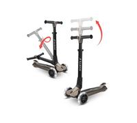 Trottinette Enfant - Hurtle - Gris - Lumières LED dans les Roues