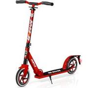 Trottinette Enfant - Hurtle - Rouge - guidon en T ajustable - Pliable