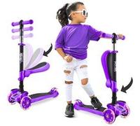 Trottinette Enfant Hurtle Violet 3 Roues Violet G
