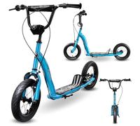 Trottinette enfant hypermotion ruby 12.2 roues gonflables 12 pouces