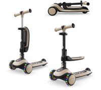 Trottinette évolutive 2 en 1 avec siège HALLEY 2 blanc