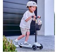 Trottinette enfant - LIONELO - Mey - 3 roues - Roues LED multicolores - Pliable, guidon réglable