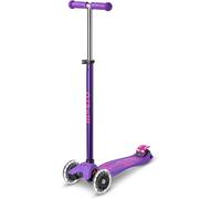 Trottinette Enfant Maxi Led DeluxeTrottinette 3 RouesBandes RéfléchissantesRoue Lumineuses5-12 Ans