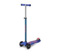 Micro Mobility Trottinette enfant Maxi Deluxe LED Bleu