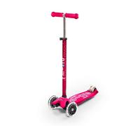 Trottinette enfant maxi micro deluxe led rose TU