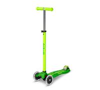 Trottinette enfant maxi micro deluxe pliable néon led vert TU