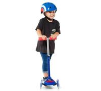 Trottinette Enfant - Maxi Scooter Bleu - 3 Roues - Éclairage Led Multicolore