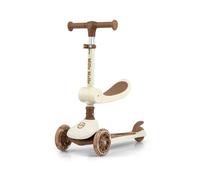 Trottinette enfant - MILLY MALLY - Fuzzy Classic - Évolutive avec siège - Guidon réglable - Plateforme large