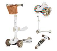 Trottinette enfant trottinette de ville DEL tricycle scooter roue...