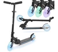 Trottinette Enfants +5 ans Charge max 50Kg - HyperMotion - Ice Flash - Roues LED - Pliable - Hauteur guidon réglable 63-82 cm