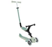 Trottinette évolutive 3 roues - GLOBBER - GO-UP ACTIVE LIGHTS ECO - Vert Pistache - Siège réglable - Roues LED