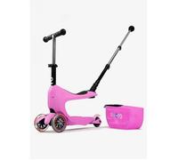 Trottinette évolutive 3 roues - MICRO - Mini 2Go Deluxe - Rose - Mixte - Polyuréthane - Loisir