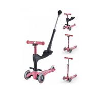 Trottinette évolutive 3 roues - Mini Micro 3en1 Deluxe + Rose