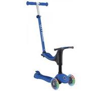 Trottinette évolutive Globber GO-UP SPORTY LIGHTS Bleu marine Bleu G
