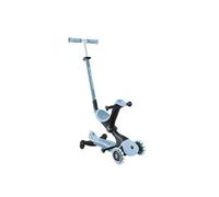 Globber - Trottinette Évolutive Go-Up Deluxe Lights 360 - Bleu Ciel