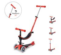 Trottinette évolutive mini micro 3en1 révolution rouge TU