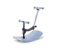 Micro Mobility Trottinette Mini Micro Deluxe Rock & Go – évolutive LED – Bleu ardoise pour enfants