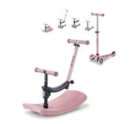 Trottinette évolutive mini micro rock go poudré led rose TU