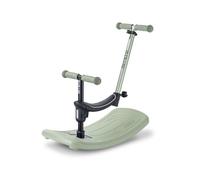 Micro Mobility Trottinette évolutive Micro Mini Deluxe Rock & Go LED 6 en 1 Vert Sauge 1–6 ans