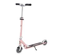 Trottinette Flow Element Lights avec Finition Chromée et Détails Roses