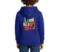 Trottinette Freestyle Acrobatique Astuces Sweat À Capuche Enfant Premium