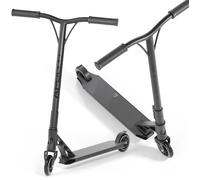 Trottinette freestyle Apollo Geneis Pro X - scooter robuste pour enfants avec roulements ABEC 9 - Black