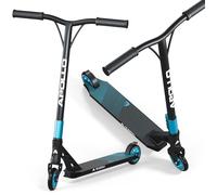 Trottinette freestyle Apollo Geneis Pro X - scooter robuste pour enfants avec roulements ABEC 9 - Turquoise