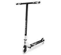 Street Surfing Destroyer Smoked Skull White Scooter Argenté