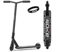 Trottinette freestyle - SOKE - GO! - Noir - Guidon large 48,5 cm - Freestyle - 2 roues