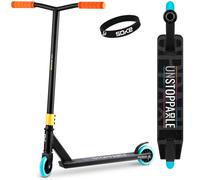 Trottinette freestyle SOKE GO orange ABEC9 roues 100mm skatepark