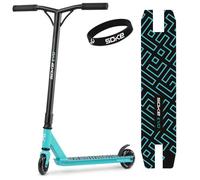 Trottinette freestyle - SOKE - SOKE EVO - Bleu clair - Guidon 50 cm - Roulements ABEC-9 - Roues 100x24 mm