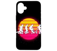 Trottinette Freestyle Stunt Rider Retro Vaporwave Esthétique Coque pour iPhone 16 Plus