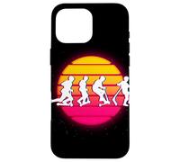 Trottinette Freestyle Stunt Rider Retro Vaporwave Esthétique Coque pour iPhone 16 Pro Max