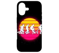 Trottinette Freestyle Stunt Rider Retro Vaporwave Esthétique Coque pour iPhone 17
