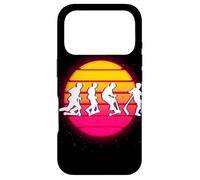 Trottinette Freestyle Stunt Rider Retro Vaporwave Esthétique Coque pour iPhone 17 Pro