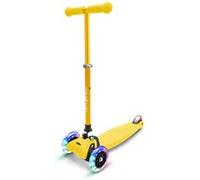 Fun Pro One Trottinette Enfant à 3 Roues, Garçons et Filles 3-6 Ans, Direction par Gravité, Roues LED Lumineuses, Patinette Pliable Réglable
