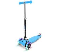 Fun Pro One Trottinette Enfant 3 Roues, Garçons et Filles 3-6 Ans, Direction par Gravité, Roues LED Lumineuses, Patinette Pliable Réglable