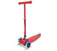 Trottinette - Fun Pro ONE - pour enfants de 3 à 6 ans - roues avec LED - pliable - rouge G
