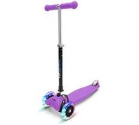 Fun Pro One Trottinette Enfant 3 Roues, Garçons et Filles 3-6 Ans, Direction par Gravité, Roues LED Lumineuses, Patinette Pliable Réglable en Hauteur