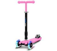 fun pro Two Trottinette Enfants 6 Ans, à partir de l'âge préscolaire, jusqu'à 80KG de Poids, la Trottinette Premium sûre Enfants, Roues LED Trottinette, Pliable,revendeur de Hambourg,Garantie étendue