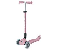 Globber – Trottinette évolutive Go Up Deluxe Lights Eco-Logic 360 – Framboise