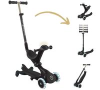 Globber - Trottinette évolutive GO•UP DELUXE LIGHTS 360 - Noir